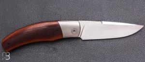    Couteau " Front-flipper " par Stephen Taillandier - Micarta et RWL34