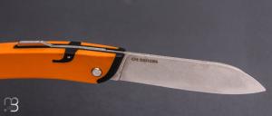  Couteau de poche " Glenn Da Garan " - Acier MA5 et filets de pêche recyclés