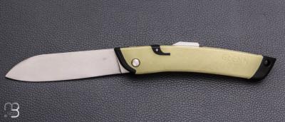  Couteau de poche " Glenn Da Viken " - Acier MA5 et filets de pêche recyclés