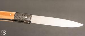   Couteau " Harpo " custom par Anthony Brochier - Ivoire de mammouth et RWL34