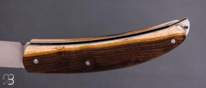   Couteau " L'Aurhalpin  "  par la coutellerie Dubesset - Pistachier et XC75