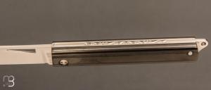  Couteau  " L'Olonnois " de L'atelier du capitaine - Fibre de carbone Airbus A380