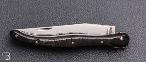    Couteau " Laguiole 12 cm " par Philippe Voissière - Corne de buffle
