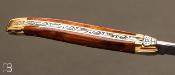 Couteau Laguiole amourette 11 cm - Mitres laiton