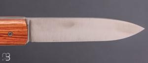  Couteau " Le Gone " mid-tech design d'Eric Depeyre  - Bois de rose et 12C27 