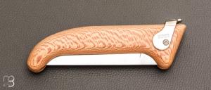  Couteau " Le Jurassien Sécurisoux " par L'âme et la matière - Platane