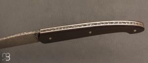  Couteau  "  Le Passager " de Pierre Thomas - Atelier Odae - Bronze noirci