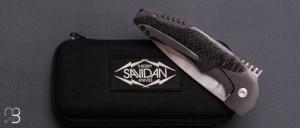   Couteau " Maximus " custom par Thierry Savidan - Carbone