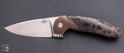    Couteau " Maximus " custom par Thierry Savidan - Fatcarbon®