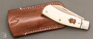    Couteau " Native " par Aleksandr Vetrov - Micarta / M390
