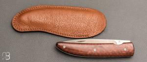  Couteau " Nautilys " pliant par Pascal Renoux - Amourette