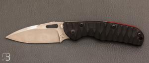  Couteau  "  Officer G10 Black  " custom par Sacha Thiel