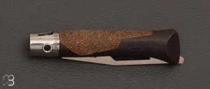   Couteau Opinel Néo7 Alpine "Opiflex®" - Brun noir et lame acier inoxydable