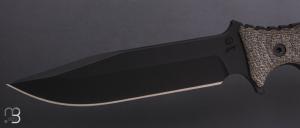   Couteau "Pacific Clip Point Black" de Chris Reeve - CPM S4V