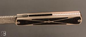    Couteau " Sfilato Sobrio " liner lock par Carlo Cavedon - CavedonArt