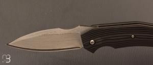    Couteau " Speartac Small " custom de GTKnives - Thomas Gony - Fibre de carbone et lame en VG10