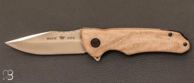 Couteau " Sprint Pro Micarta Naturel " Buck  - 7841.TNS