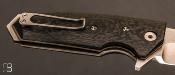 Couteau " Tank Flipper Tanto " custom par Allen Elishewitz