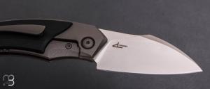  Couteau " UNNAMED#01 SILVER " David Lespect par WE KNIFE