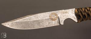  Couteau W TECH 4 Édition Limitée 20 ans Wildsteer - Paracorde et lame stonewashed