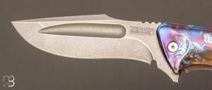 Couteau " XL-S5 " par Zieba Knives en collaboration avec  Jason Knight