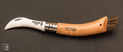 Couteau à champignons Opinel hêtre