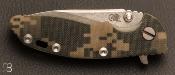 Couteau custom XM-18 Flipper Slicer Digital Camo par Rick Hinderer