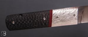     Couteau "custom" par HONS Karel - Fibre de carbone