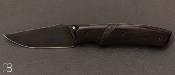 Couteau custom liner lock bne et 90mcv8 de Berthelemy Gabriel - La Forge Agab