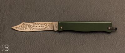 Couteau de poche Douk-Douk Color vert PM par Cognet