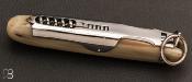 Couteau de poche Navette 13,5 cm Corne blonde 4 pièces par J.Mongin