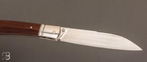   Couteau " slipjoint " par Grégory Picard - RWL-34 et micarta