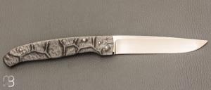   Couteau " slipjoint " par Petr Hofman - Zirconium et RWL34