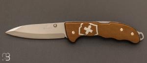  Couteau suisse Victorinox " Evoke Alox Série Limitée 2024 Terra Brown " 0.9415.L24