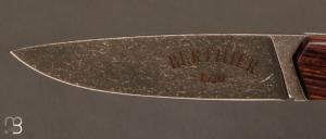 Couteau " 1820 " - 200 ans Maison Berthier - manche en cocobolo