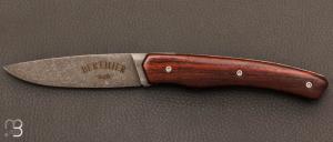     Couteau  "  1820 " - 200 ans Maison Berthier - manche en cocobolo
