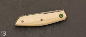  Couteau " Front-flipper " custom par Queiros knives