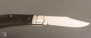    Couteau " Lanny's clip " de Craig Brewer - Rag Micarta