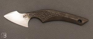 Couteau  " Neck knife " U10A satin de Eliott Robinson