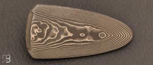 Damascus Arrow Money Clip by Hikari