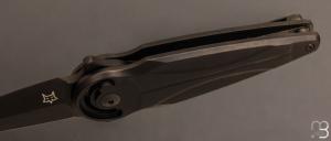 Couteau "  Saturn  " de poche Fox - Titanium et lame M390 - FX.551TIPVD