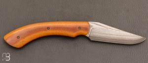  Couteau " Sionvillois " de poche de Sylvain Petit - Les Couteaux du Mitou