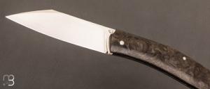  Couteau  "  Scalp  " custom elmax et fatcarbon par David Breniere