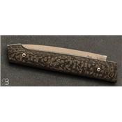 Couteau de poche Piccolo Fibre de Carbone par Adrien Giovaninetti