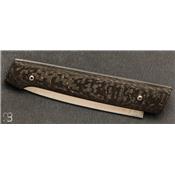 Couteau de poche Piccolo Fibre de Carbone par Adrien Giovaninetti