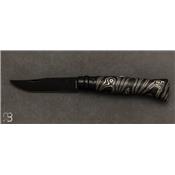 N°08 200th Maison Berthier Anniversary Opinel folding knife - Limited Édition - Black Blade