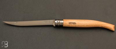 Couteau Opinel effilé n°15 inox hêtre