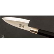 Couteau Japonais KAI Wasabi Black - Deba 10 cm - 6710D