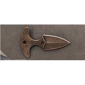 Couteau de cou Push Dagger Black