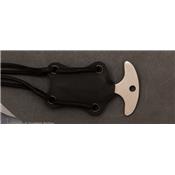 Couteau de cou Push Dagger Silver